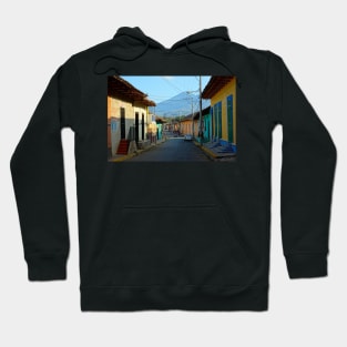 Rue de Granada au Nicaragua Hoodie